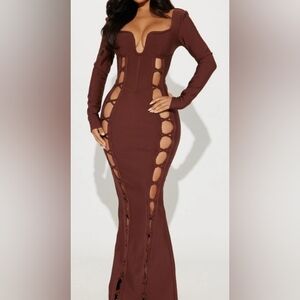 Not Cuts Given Maxi Dress